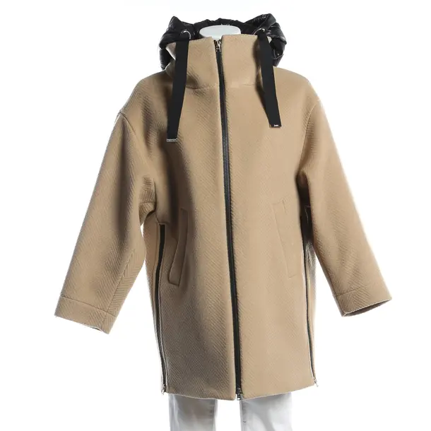 Winter Jacket, in Light Brown, Wool, Herno