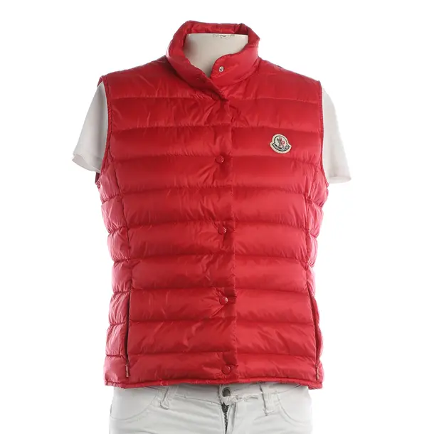 Gilet, in Rosso, Poliammide, Moncler