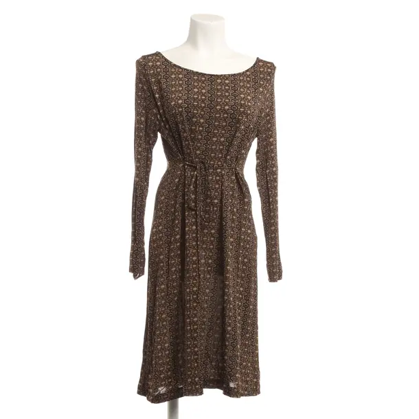 Dress, in Brown, Viscose, Maliparmi
