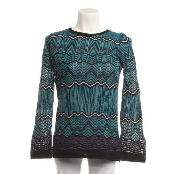 Maglione, in Turchese, Cotone, Missoni M