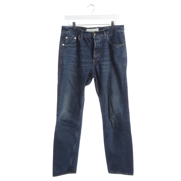 Straight Fit Jeans, in Blue, Cotton, Golden Goose