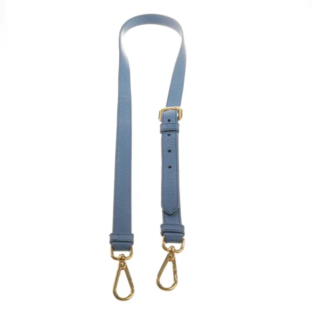 Schulterriemen, in Blau, Leder, Prada