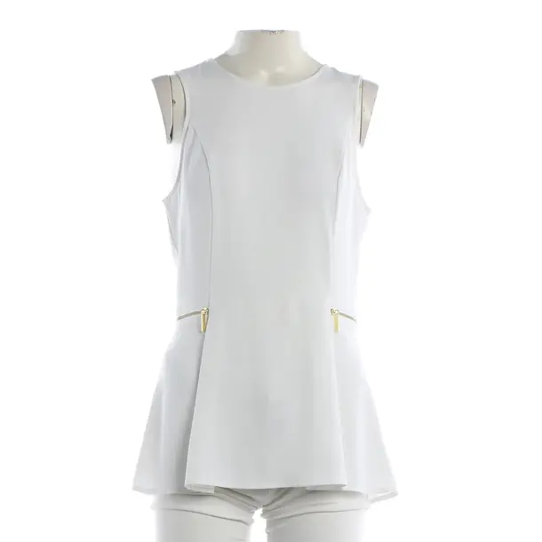 Top, in White, Polyester, Michael Kors