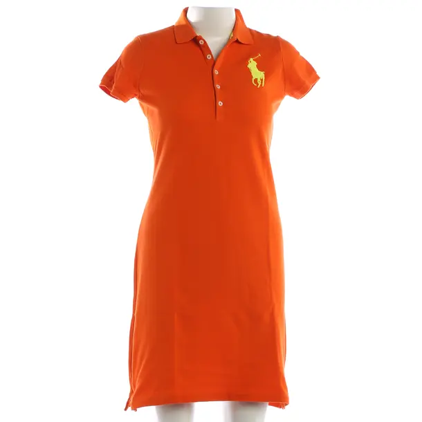 Kleid, in Orange, Baumwolle, Lauren Ralph Lauren