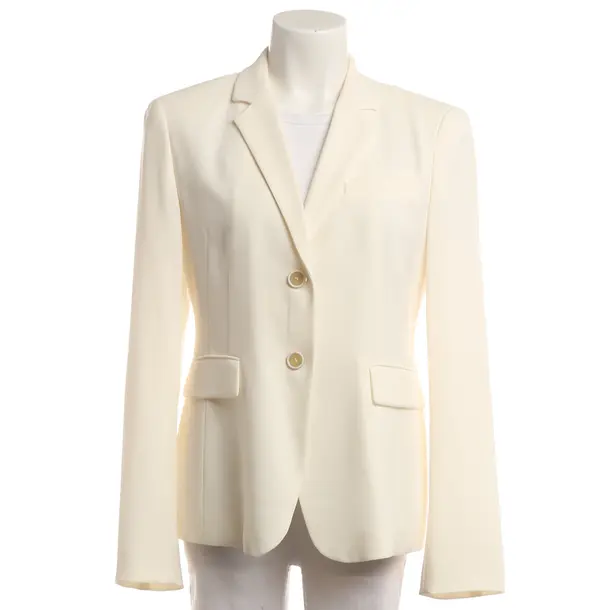 Blazer, in Cream, Triacetate, Strenesse