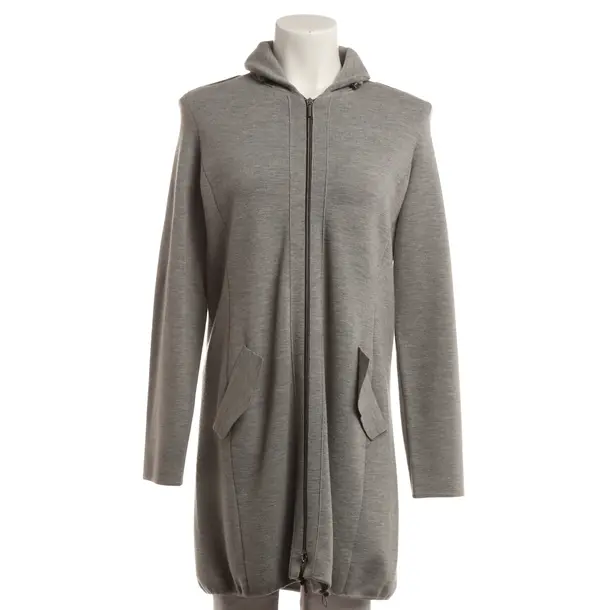 Strickjacke, in Grau, Wolle, Akris