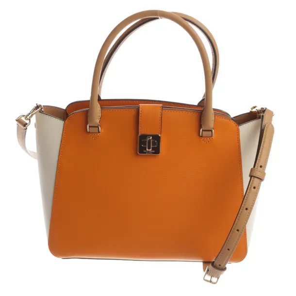 Handbag, in Orange, Leather, Kate Spade New York