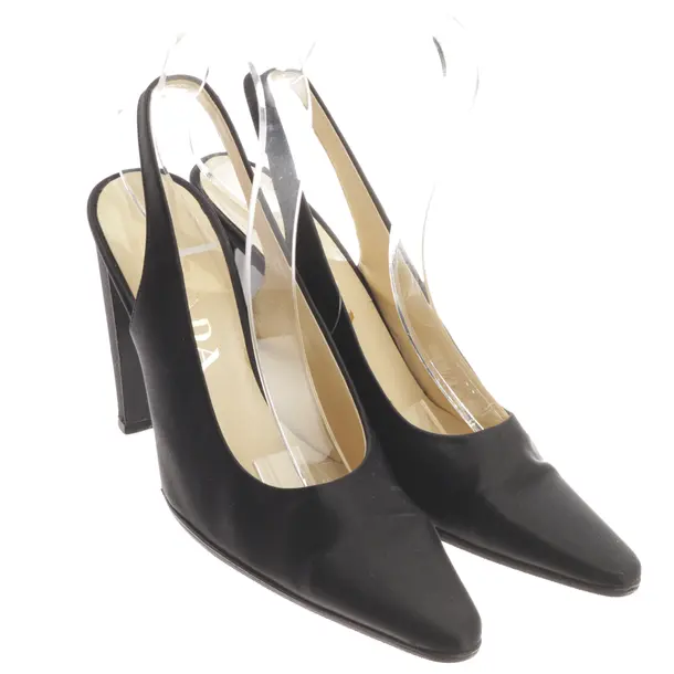 Slingbacks, in Black, Prada
