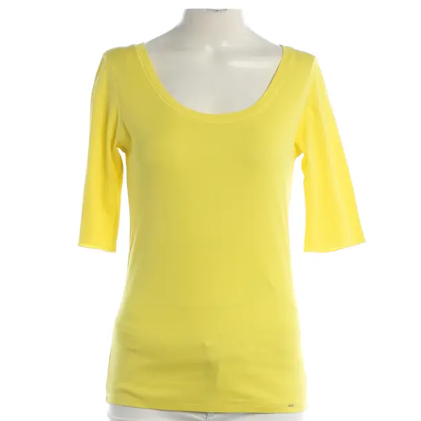 Shirt, in Yellow, Cotton, Marc Cain