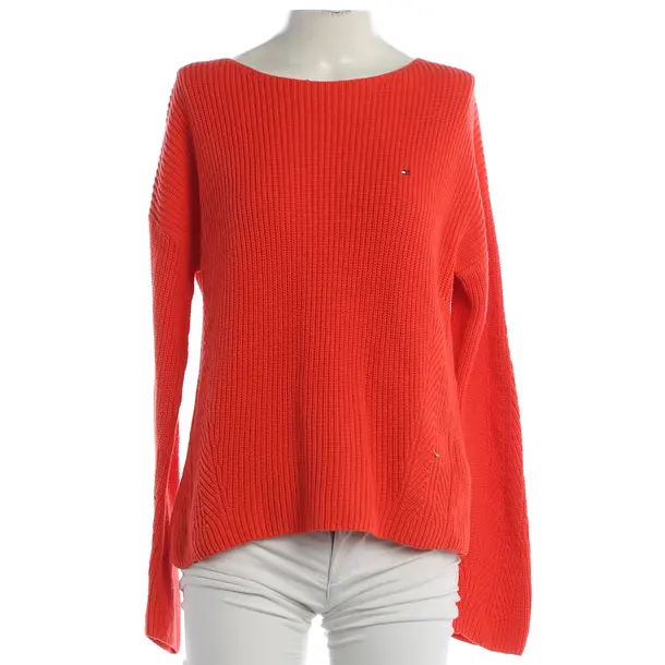 Jumper, in Orange, Cotton, Tommy Hilfiger