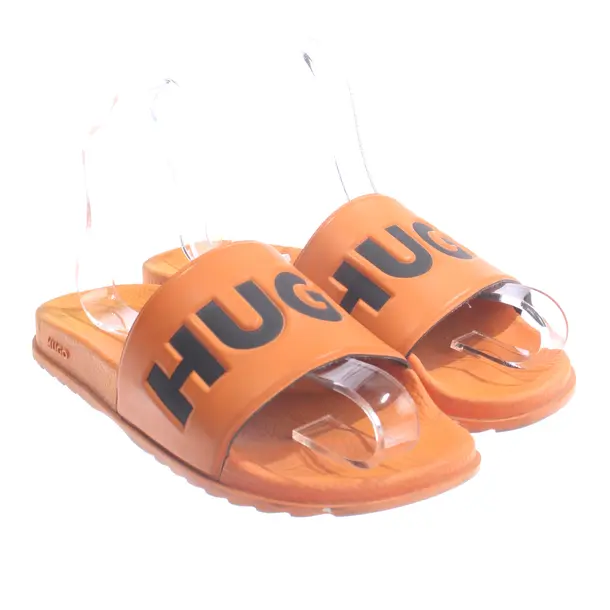 Slides, in Orange, Hugo Boss