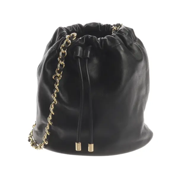 Bucket Bag, in Black, Leather, Lauren Ralph Lauren