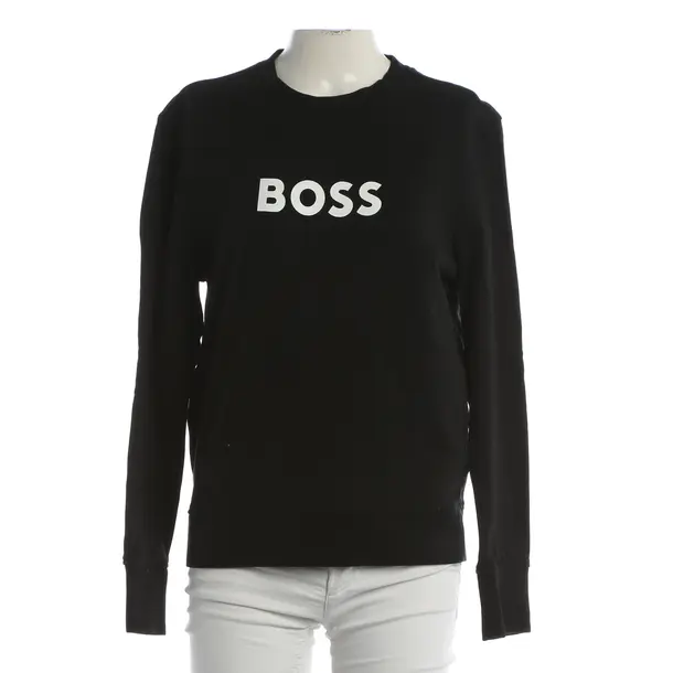 Felpa, in Nero, Cotone, Hugo Boss