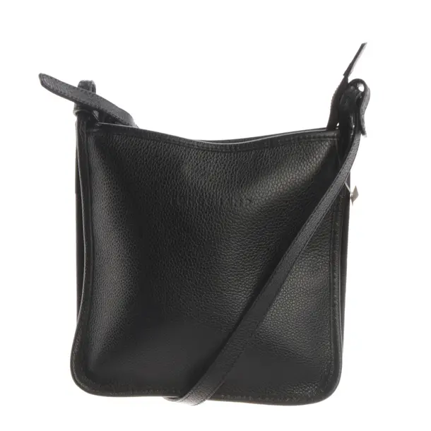 Umhängetasche, in Schwarz, Leder, Longchamp