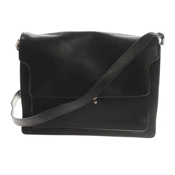 Cross Body Bag, in Black, Leather, Marni