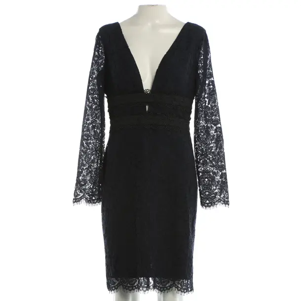 Cocktailkleid, in Navy, Baumwolle, Diane von Furstenberg
