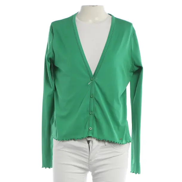 Cardigan, in Green, Cotton, Marc Cain
