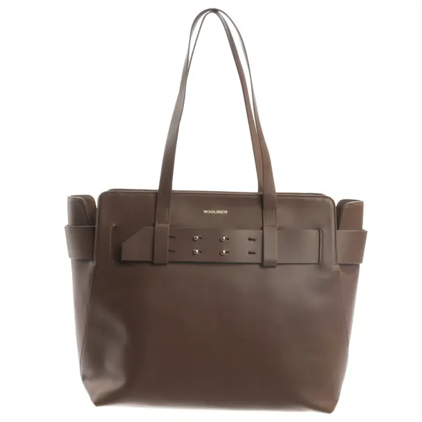Borsa a cinture a tracolla, in Marrone, Pelle, Woolrich