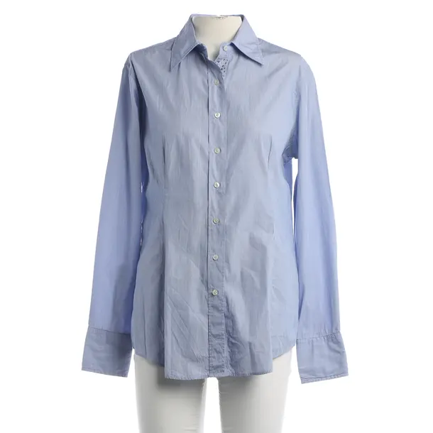 Blouse, in Blue, Cotton, Robert Friedman