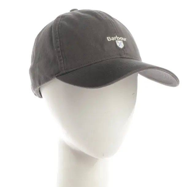 Cap, in Gray, Cotton, Barbour