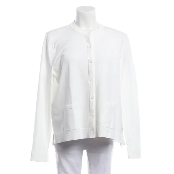 Cardigan, in White, Viscose, Marc Cain