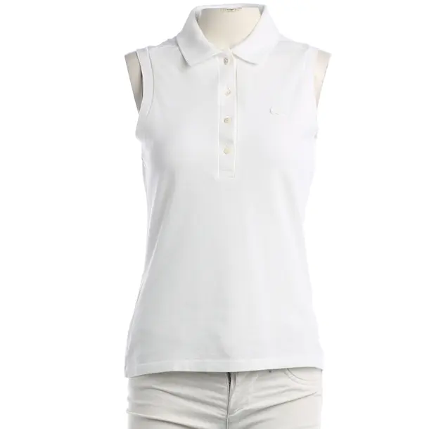 Top, in White, Cotton, Lacoste