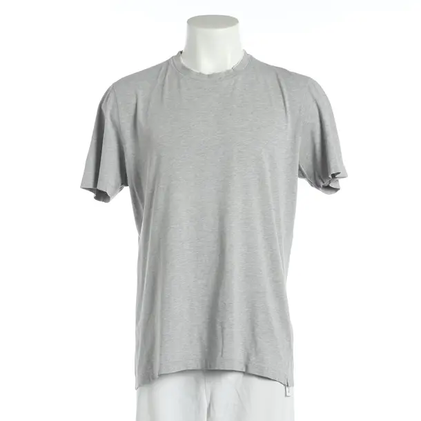 T-Shirt, in Light Gray, Cotton, Brunello Cucinelli