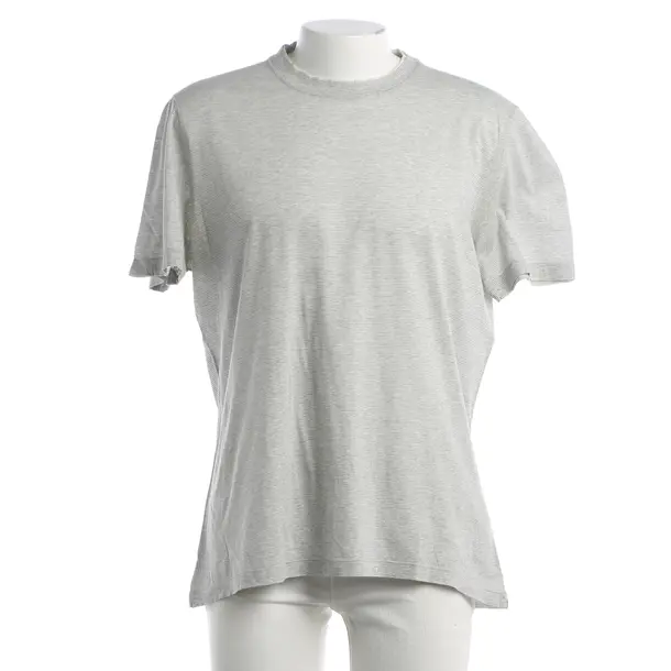 T-Shirt, in Light Gray, Cotton, Brunello Cucinelli
