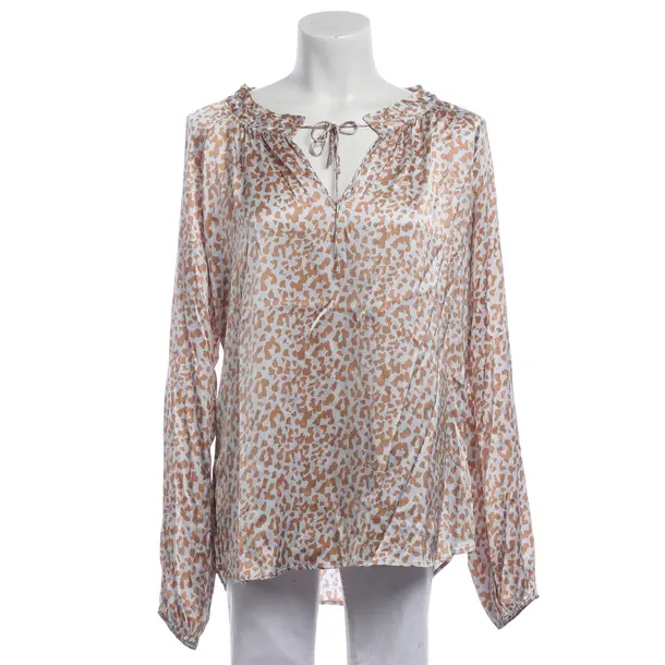 Blouse, in Light Gray, Silk, Dea Kudibal