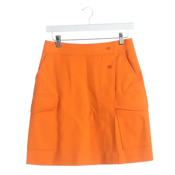Skirt, in Orange, Acetate, Windsor