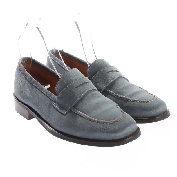 Loafers, in Light Blue, Barbour
