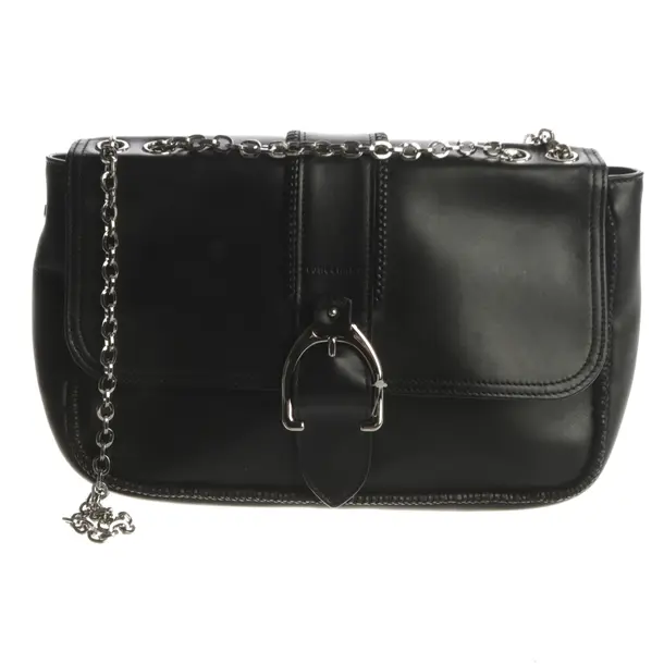 Shoulder Bag, in Black, Leather, Longchamp
