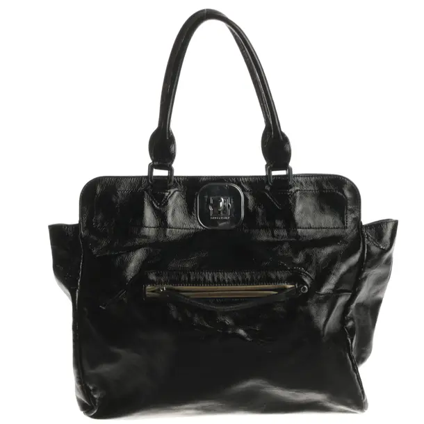 Handbag, in Black, Leather, Longchamp