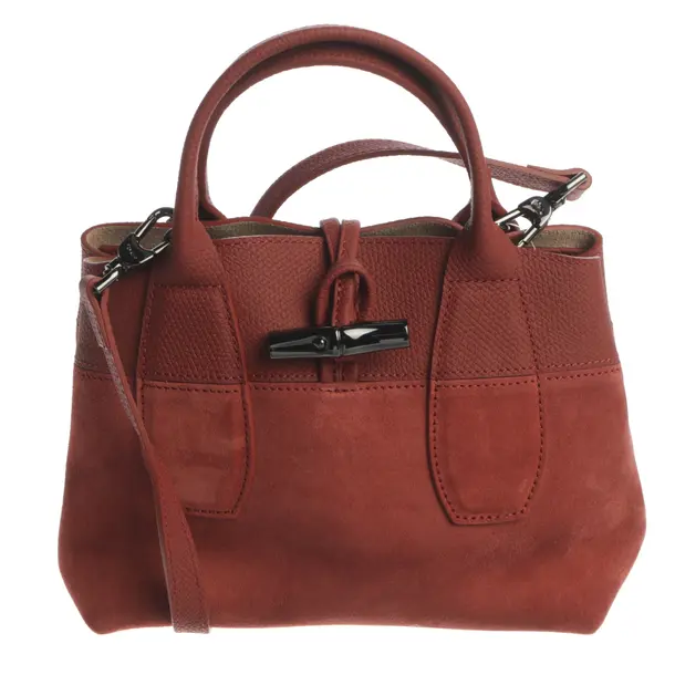 Handbag, in Light Red, Leder, Longchamp
