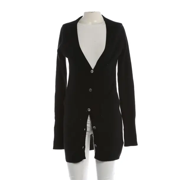 Cardigan, in Black, Cashmere, FTC Cashmere