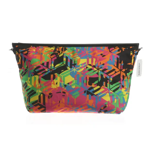 Clutch Bag, in Multicolored, Polyamide, MCM