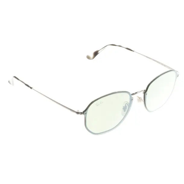 Sonnenbrille, in Silber, Kunststoff / Metall, Ray Ban