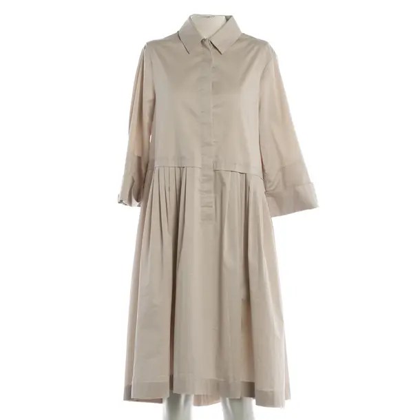 Dress, in Beige, Cotton, FFC