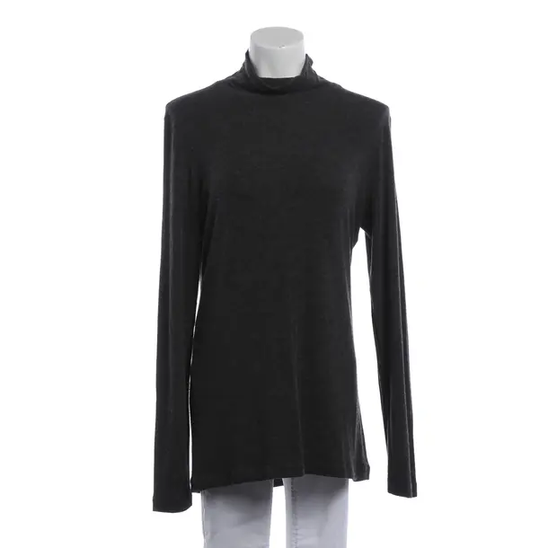 Long Sleeve Shirt, in Dark Gray, Viscose, Strenesse