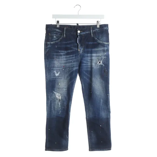 Straight Fit Jeans, in Blue, Cotton, Dsquared
