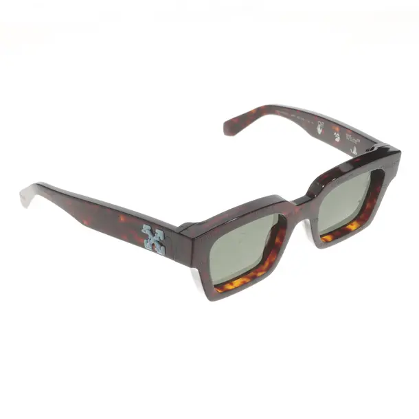 Sonnenbrille, in Schwarz, Kunststoff, Off-White