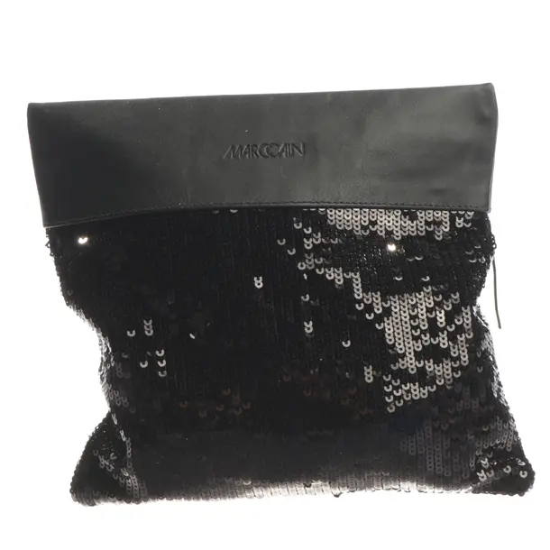 Clutch, in Schwarz, Leder, Marc Cain