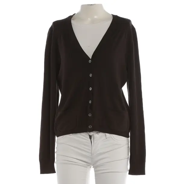 Strickjacke, in Braun, Seide, Max Mara