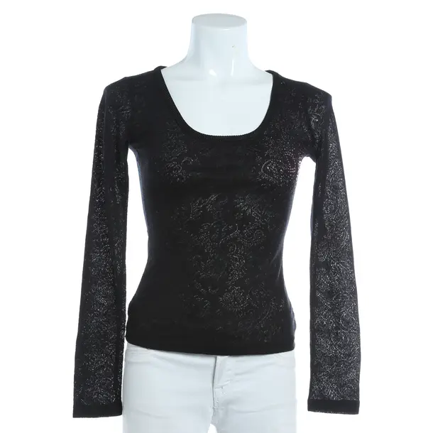 Long Sleeve Shirt, in Black, Baumwolle, Dolce & Gabbana
