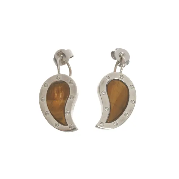 Ohrringe, in Silber, 925er Sterling Silber, Thomas Sabo