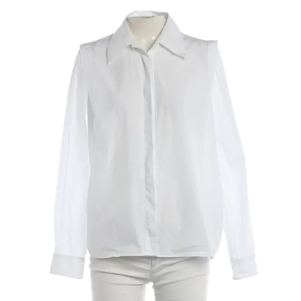 Bluse, in Weiß, Baumwolle, Van Laack