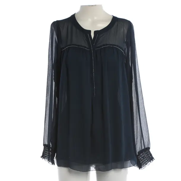 Blouse, in Navy, Viscose, Riani