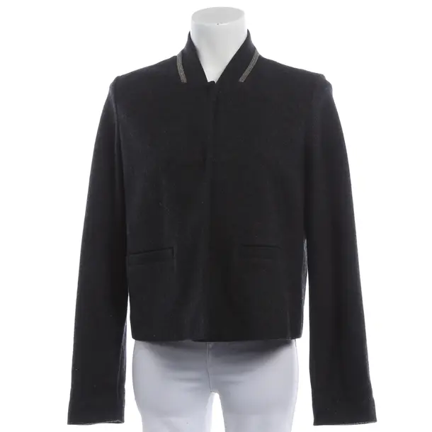 Mid-Season Jacket, in Gray, Wolle, Fabiana Filippi