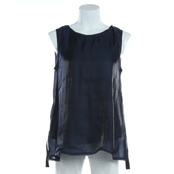 Top, in Navy, Polyester, Marc Cain Sports
