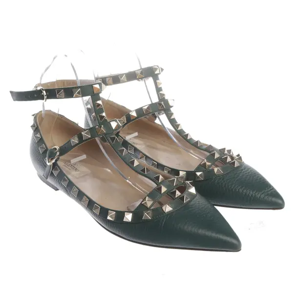 Scarpe basse, in Verde, Valentino
